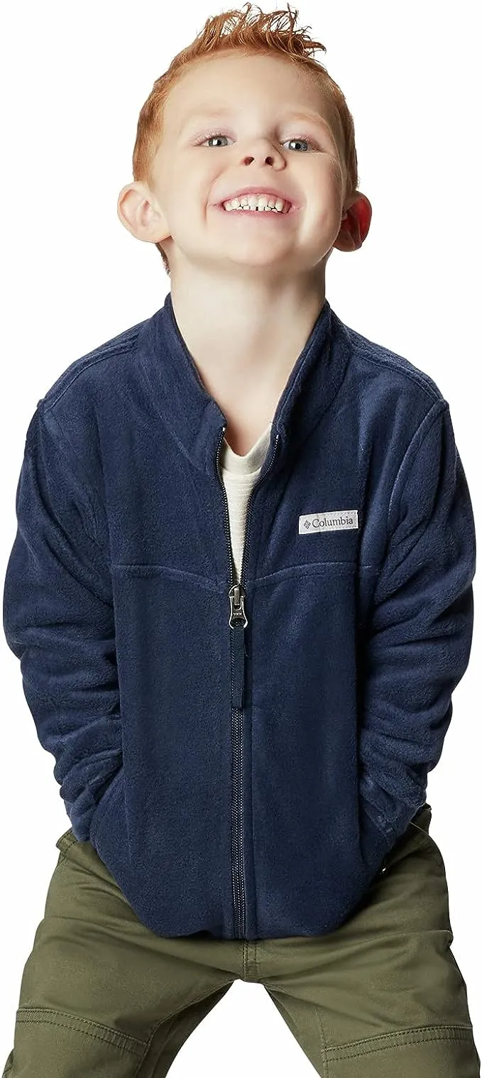 Columbia Youth Boys Steens Mt II Fleece, Collegiate Navy, XX-Small