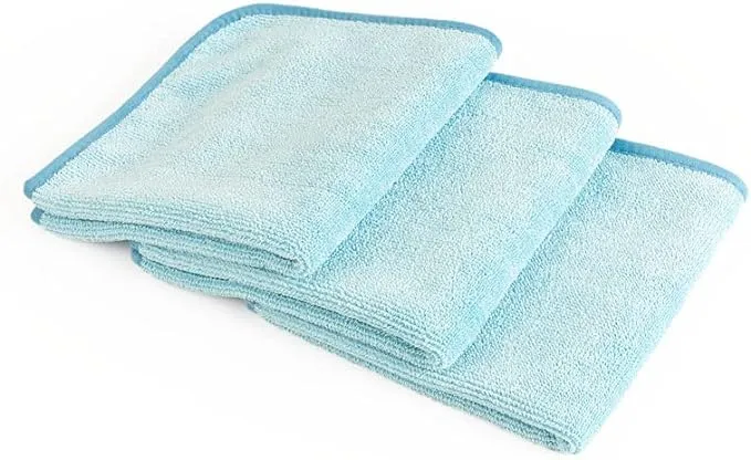 The Rag Company - Premium FTW - Professional Korean 70/30 Blend Microfiber Glass Cleaning Towels, Windows, Mirrors, Stainless Steel, Polished Surfaces; Streak-Free, 16in x 16in, Orange (3-Pack)The Rag Company - Premium FTW - Professional Korean 70/30 Ble