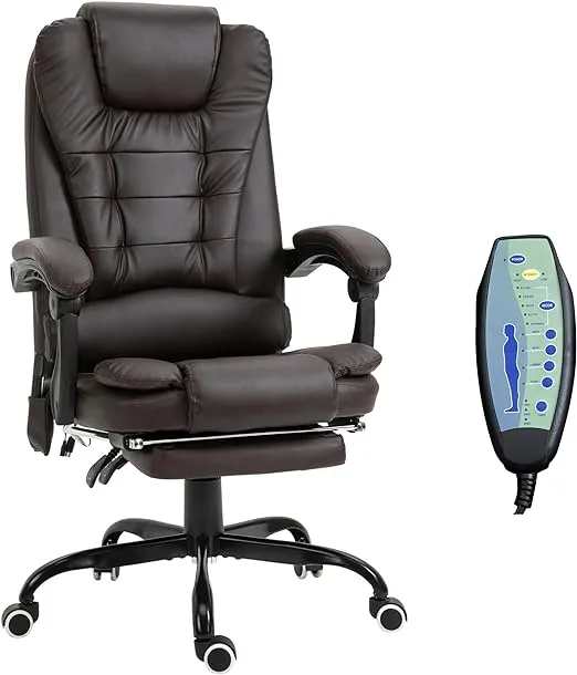 Vinsetto 7-Point Vibrating Massage Office Chair