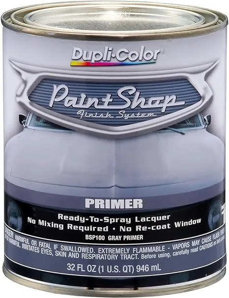 Dupli-Color BSP202 Paint Shop Finish System Base Coat – Brilliant Silver Metallic - 32 oz. Automotive Paint