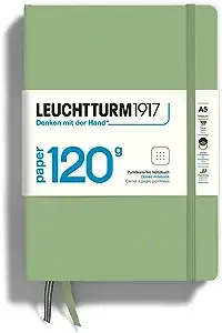 Leuchtturm1917 Edition 120g A5 Dotted Notebook - Sage