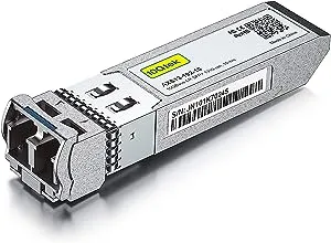 10Gtek 10GBase-LR SFP+ Transceiver 10G 1310nm SMF SingleMode LC Fiber Optic Module