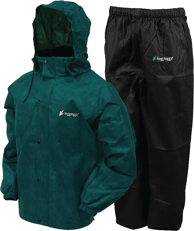 Frogg Toggs All Sport Black Rain Suit