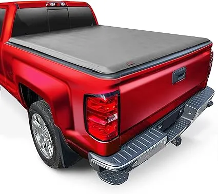 MaxMate Soft Roll-up Truck Bed Tonneau Cover Compatible with 2014-2018 Chevy Silverado GMC Sierra 1500; 2019 LD/Limited | 5'9" (69") Bed | TCC169006