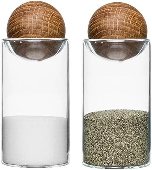 Sagaform Oval Oak Salt & Pepper Set