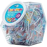 Zollipops Clean Teeth Lollipops, Anti-Cavity, Sugar-Free Candy in Assorted Flavors - Great for Kids, Diabetics, and Keto Diet, 126 Count, 29 oz