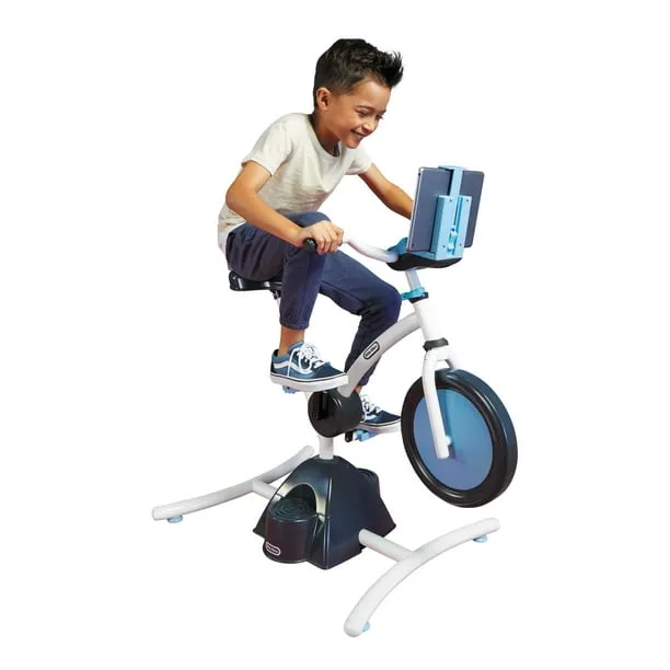 Little Tikes Explore & Fit Cycle Heavy Duty Battery Powered stationary bicycle