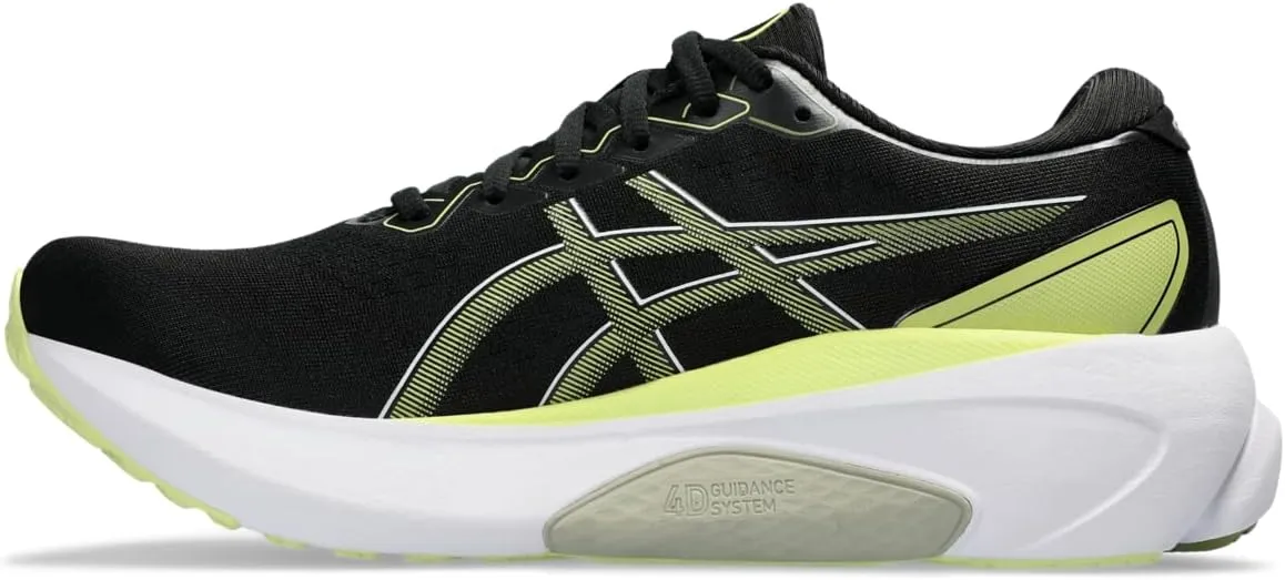 ASICS Gel-Kayano 30 8 , Black/Glow Yellow (Men's)