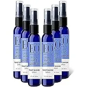 EO Organic Hand Sanitizer Spray: French Lavender, 2 Ounce, 6 Count