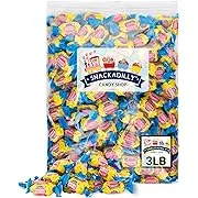 Classic Bubble Chewing Gum - Original Flavor - Bulk 3Lb Bag Freshly Packaged By Snackadilly