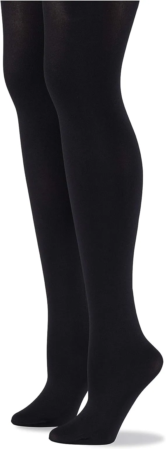 No Nonsense Women's Super Opaque Control Top Tights