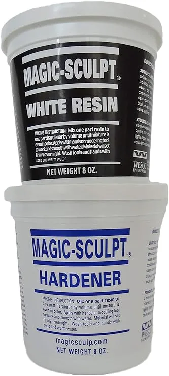 Magic Sculpt 1 Lb. Epoxy Clay White