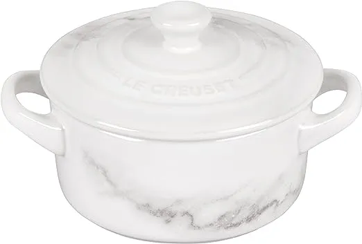 Le Creuset Stoneware Sugar Pink Petite Casserole Mini-Cocotte 8 Oz - New In Box