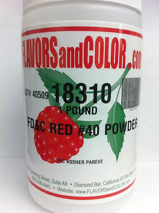 FD&C Red #40 Powder 454 Grams