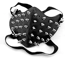 Spiked chain Punk goth emo eboy Mask