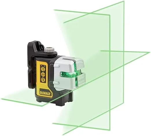 DEWALT Laser Level, Green Beam, Self-Leveling Multi-Line Laser (DW089CG)