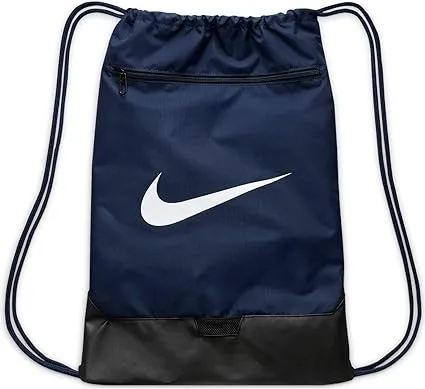 Nike Brasilia Drawstring Pack Bag NKDM3978 - Midnight Navy 