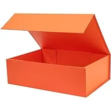 OBMMIRAO Upgrade 13x9x4 Inch Hard Large Gift Box with Lid