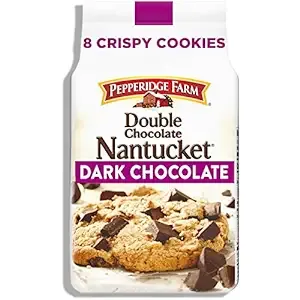 Pepperidge Farm Nantucket Crispy Double Dark Chocolate Chunk Cookies