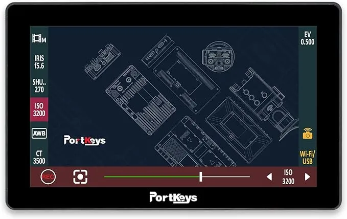 PORTKEYS LH5P II 5.5" Touchscreen Monitor