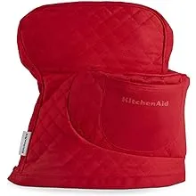 KitchenAid Quilted Fitted Tilt-Head Stand Mixer Cover Single Pack, Passion Red, 14.375"x18"