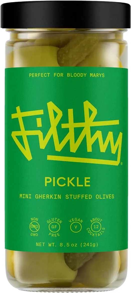 Filthy Pickle Stuffed Olives