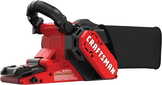 CRAFTSMAN 120-Volt 7-Amp Corded Belt Sander with Dust Management