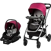 Safety 1st Grow and Go Flex 8-in-1 Travel System (Orchid Bloom)