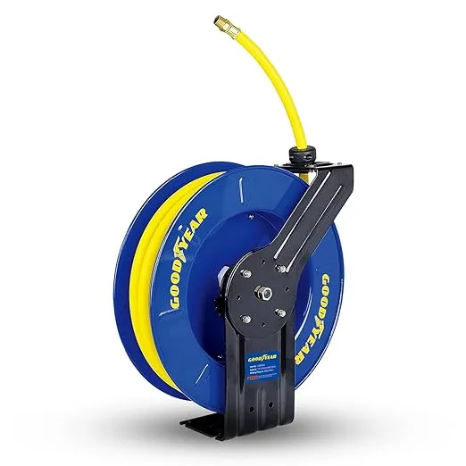 Goodyear 0.5 in. x 65 ft. Retractable Air Hose Reel