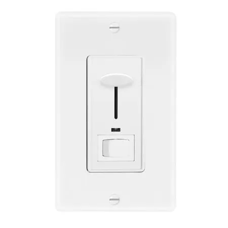 Maxxima Low Voltage 0-10V 3-Way / Single Pole Dimmer Electrical Light Switch 600 ...