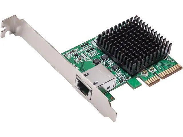 1 Port 10 Gigabit Ethernet Network Card - PCIe x4 10Gb 10GBASE-T NIC AQTION AQC107-10Gbps Ethernet PCI-Express x4 Adapter SD-PEX24055