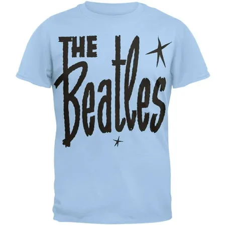 The Beatles Men s Retro Star Logo Short Sleeve T Shirt