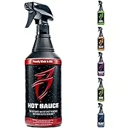 Boat Bling Hot Sauce Premium Hard Water Spot Remover w/High-Gloss Wax Sealants, 32 oz.