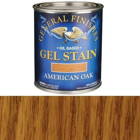 General Finishes Gel Stain, Oil Based, Black, Pint