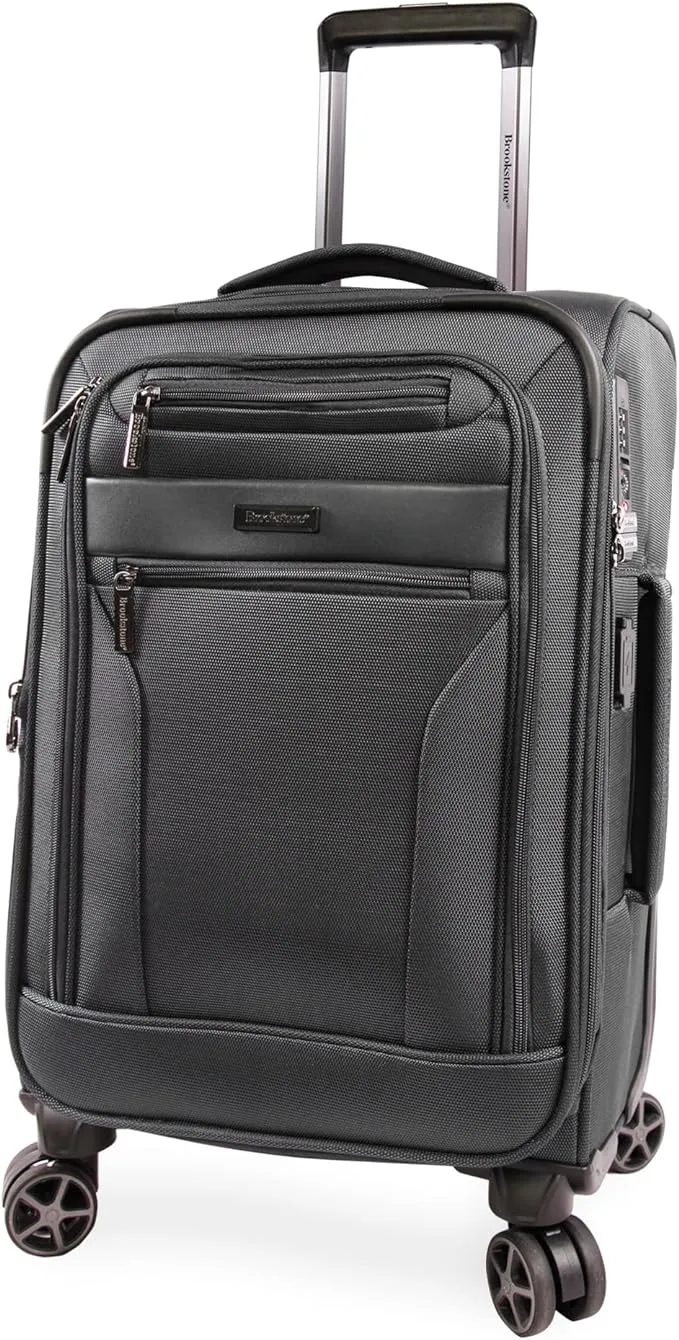 Brookstone Harbor Softside Spinner Luggage