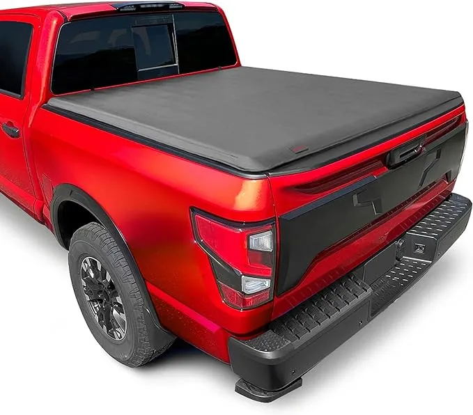 MaxMate Soft Roll-up Truck Bed Tonneau Cover Compatible with 2004-2015 Nissan Titan | 5.5' (67") Bed | TCN169032