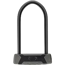 ABUS Anti-Theft Key Lock Black Bike Lock, 108mm Diameter, 13mm Thick, 230mm High