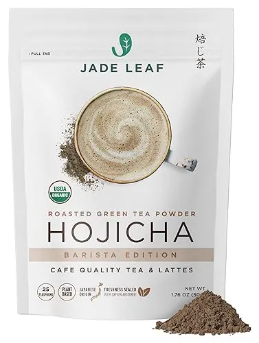 Jade Leaf Artisanal Matcha Green Tea Powder - Authentic Japanese Origin - Premium Second Harvest Culinary Grade (1 Pound)