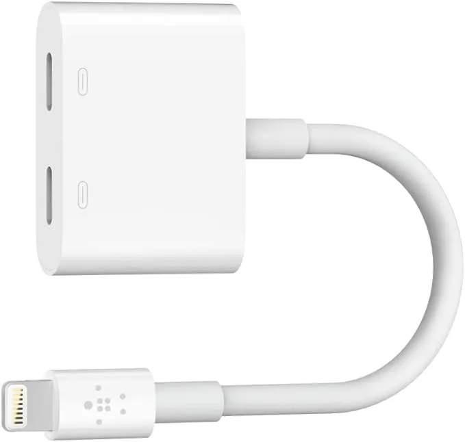 Belkin Lightning Audio + Charge RockStar, 4-Inch, White