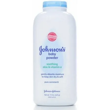 Johnson's Aloe Vitamin E Cornstarch Baby Powder