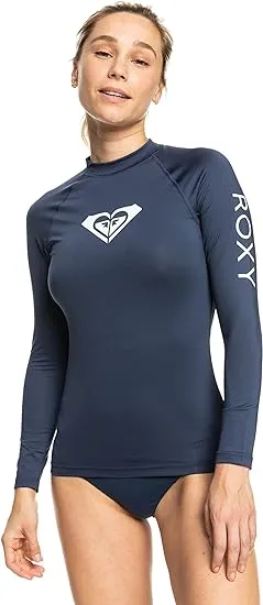 Roxy Women's Whole Hearted Long Sleeve UPF 50 Rashguard