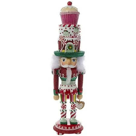 Kurt Adler 18-Inch Hollywood Cupcake and Sweets Nutcracker