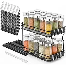 SpaceAid Pull Out Spice Rack Organizer