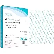 MedVance Transfer Silicone Foam Dressing, 6"x8" (5 Pack)