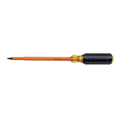 Klein Tools 661-7-INS #1 Square with 7-Inch Shank Insulated Screwdriver