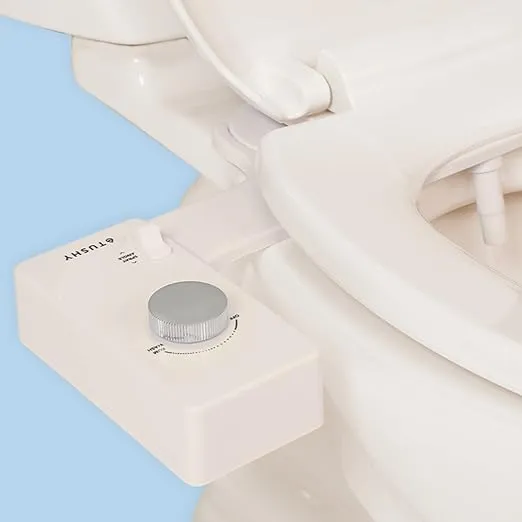 TUSHY Classic Bidet 3.0 Biscuit/Platinum