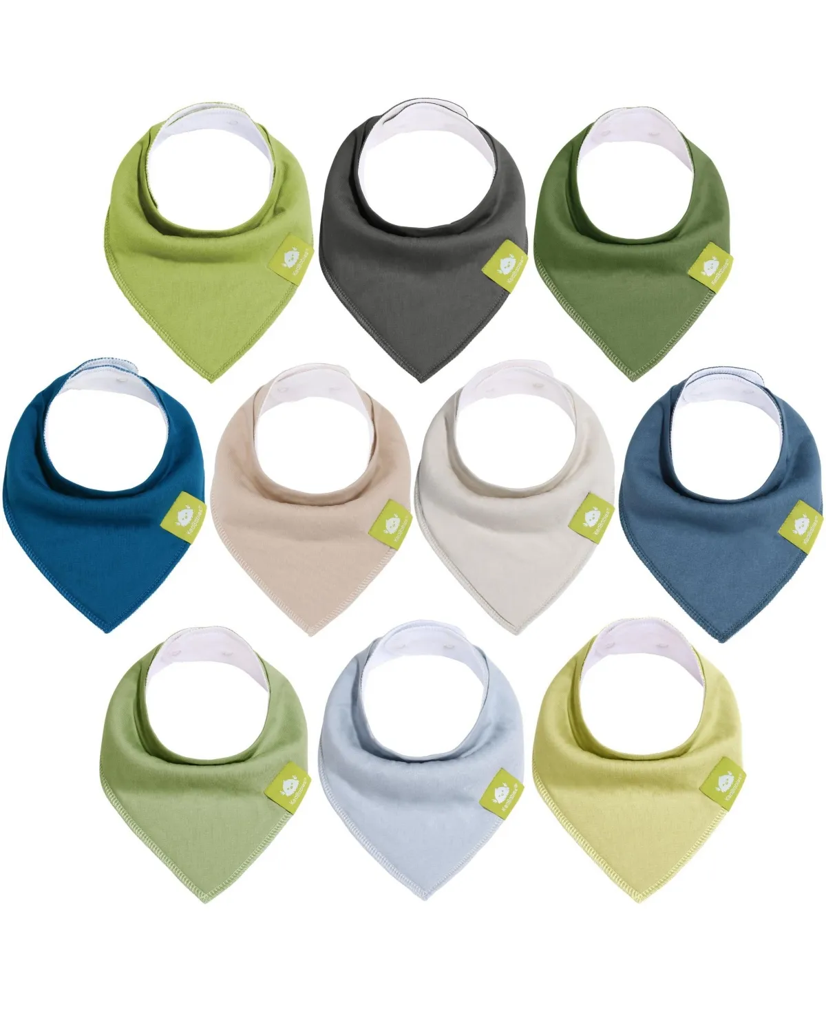 KeaBabies Organic Bandana Bibs