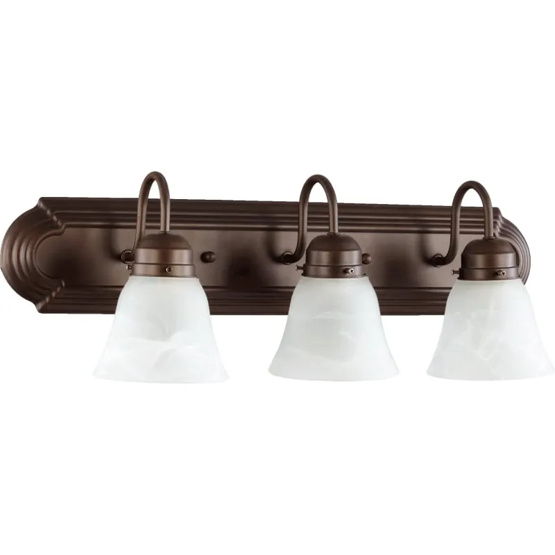 3 Light 24" Wide Bathroom Vanity Light