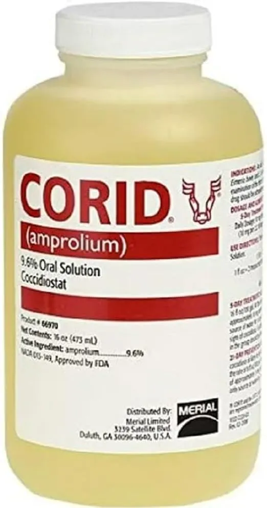 Corid Oral Solution 9.6% 16oz