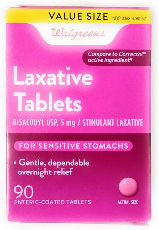 Walgreens Woman's Laxative Tablets, 90 ea